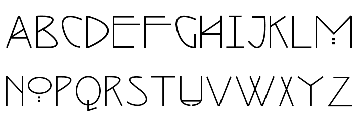 Seminole Regular Font LOWERCASE
