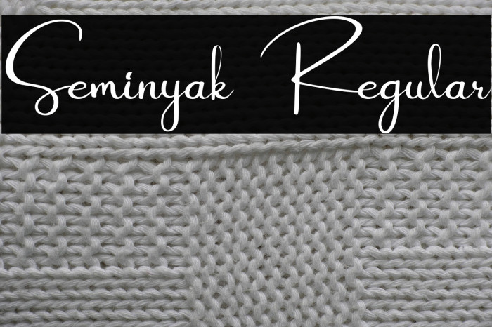 Seminyak Regular Example 3