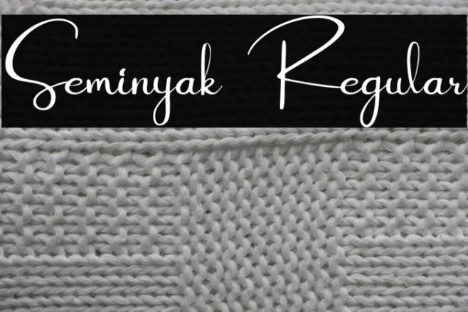 Seminyak Regular Example 3