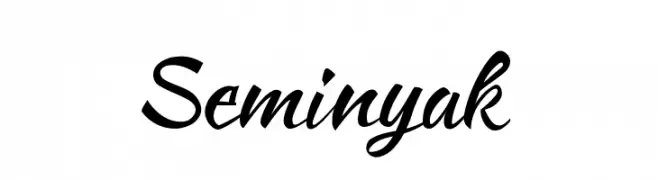 Seminyak  Free Fonts Download