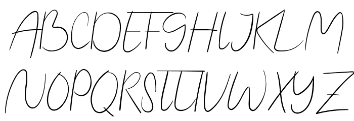 Semiora Demo Font OTHER CHARS