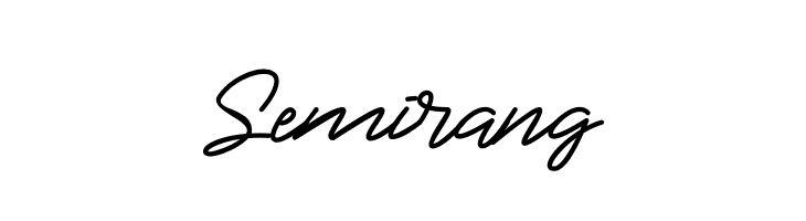 Semirang  Descarca Fonturi Gratis