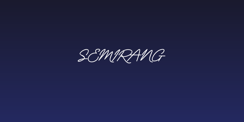 Semirang Social Header