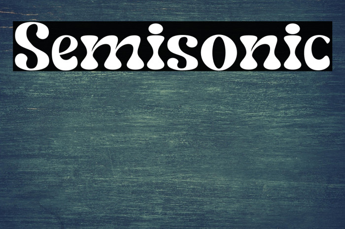 Semisonic Example 1