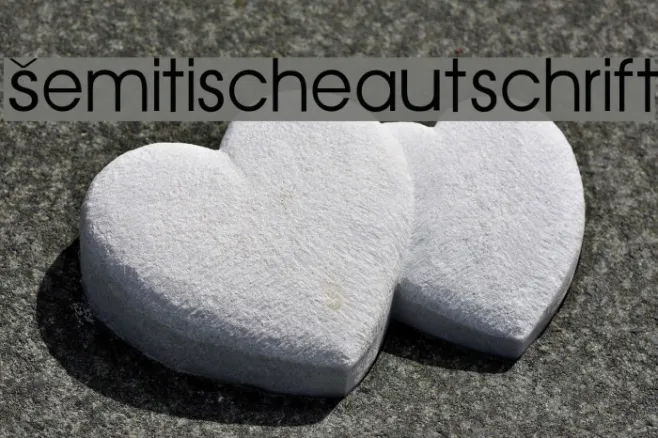 Semitische-Lautschrift Example 1