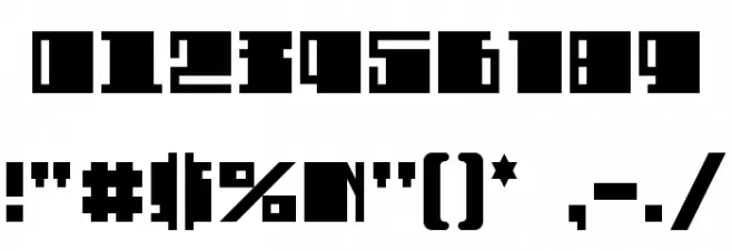 Semiz black Regular Font OTHER CHARS