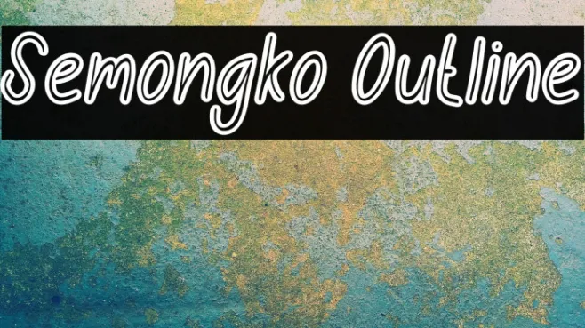 Semongko Outline Example 3