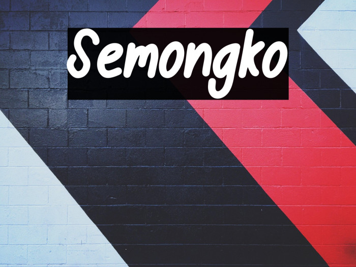 Semongko Example 1