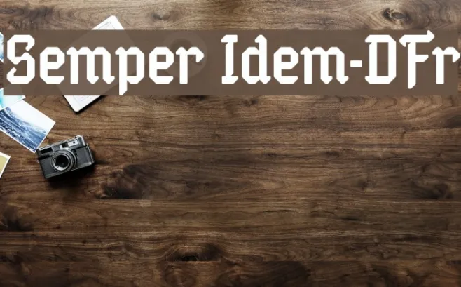 Semper Idem-DFr Example 3