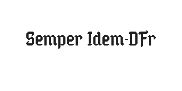 Semper Idem-DFr Logo