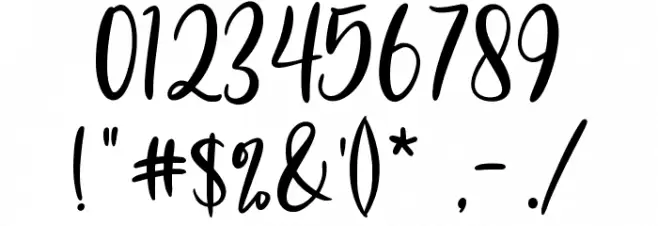 Semperto Font OTHER CHARS