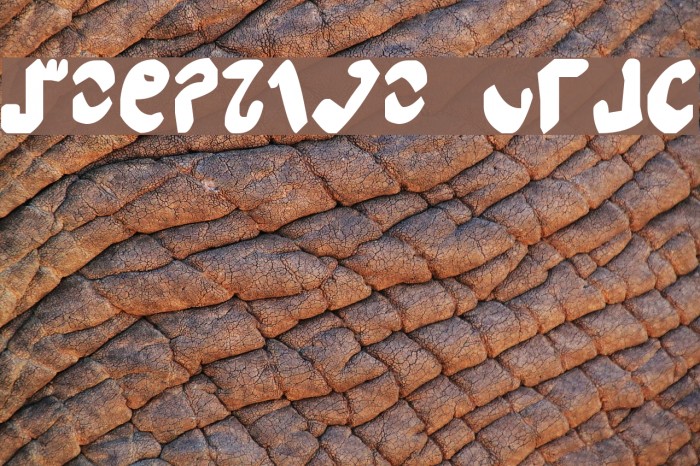 Semphari Bold Font examples