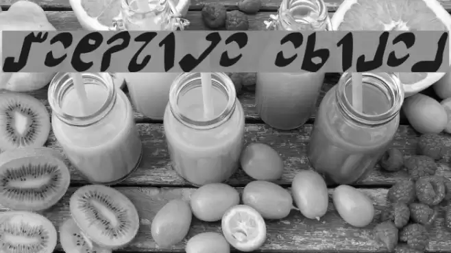 Semphari Italic Font examples