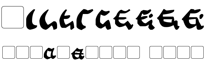 Semphari Font OTHER CHARS