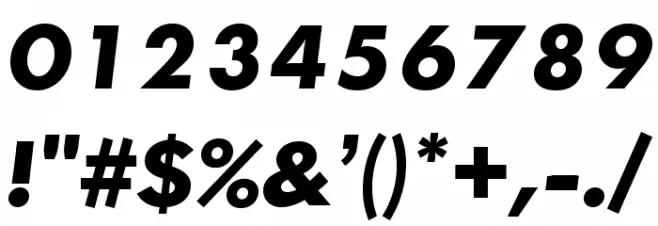 Semplicita-BoldItalic Font OTHER CHARS