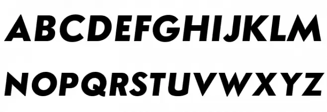 Semplicita-BoldItalic Font Litere mari