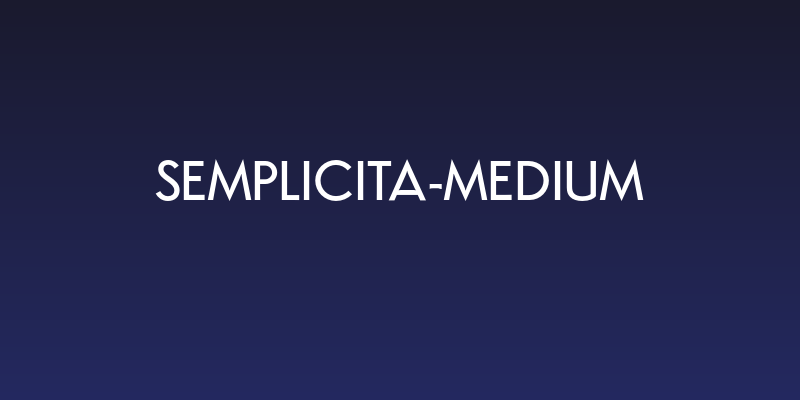 Semplicita-Medium Social Header