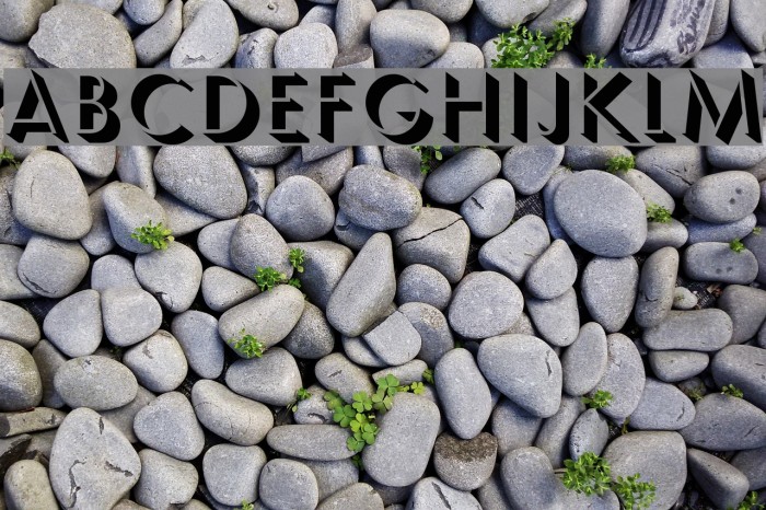 Semplicita-Ombra Font examples