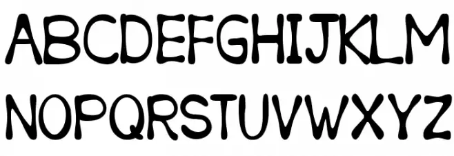 Sempoi Schriftart Groß