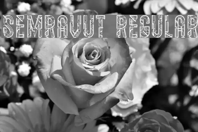 Semravut Regular Font examples