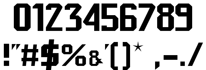 Semyon Soviet Font OTHER CHARS