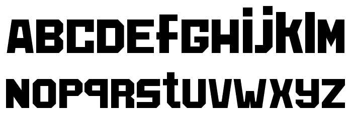 Semyon Soviet Font LOWERCASE