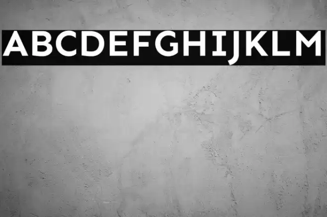 Sen Bold Font examples