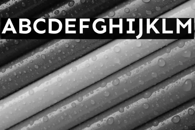 Sen Bold Font examples