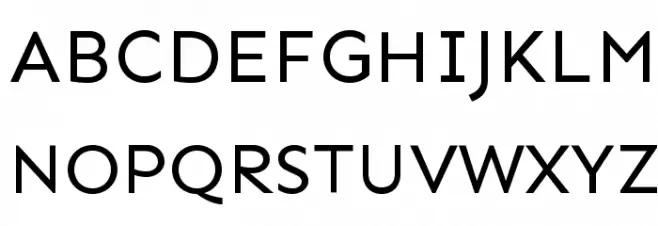 Sen Font Litere mari