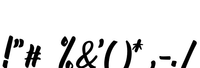 Senada Font OTHER CHARS
