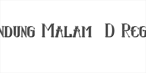 Senandung Malam 3D Regular Logo