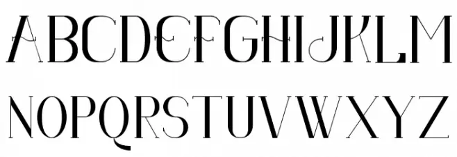 Senandung Malam Bold 字体 大写