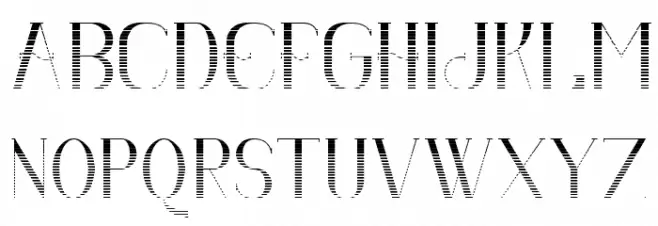 Senandung Malam Gradient Bold Schriftart Groß