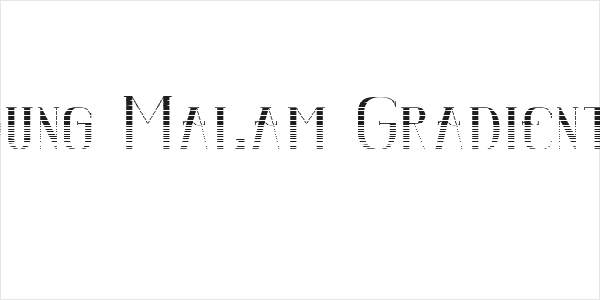 Senandung Malam Gradient Bold Logo