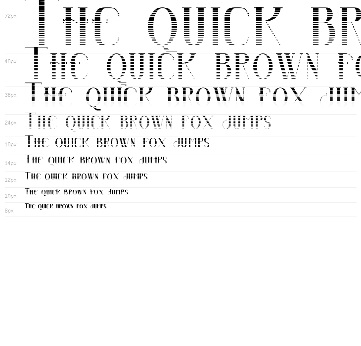 Senandung Malam Gradient Bold Waterfall