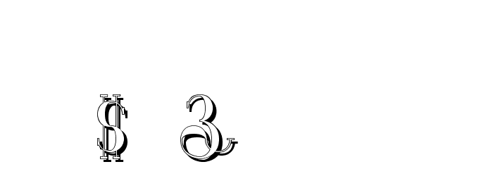 Senandung Malam Shadow Bold Font OTHER CHARS
