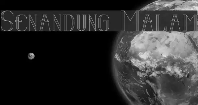 Senandung Malam Font examples