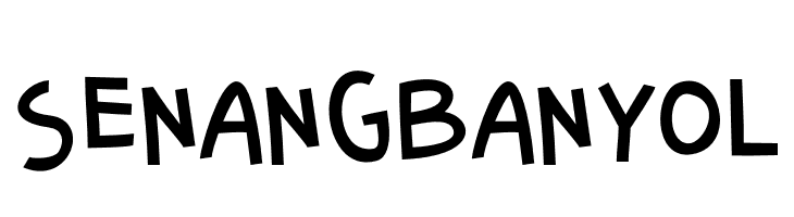 SenangBanyol Font