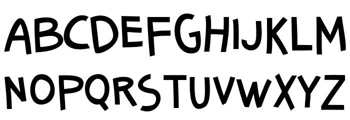SenangBanyol Font Litere mici