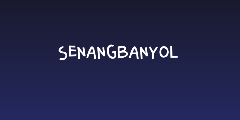 SenangBanyol Social Header