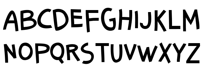 SenangBanyol Font LOWERCASE