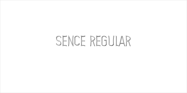 Sence Regular Logo