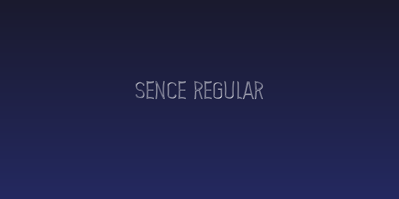 Sence Regular Social Header