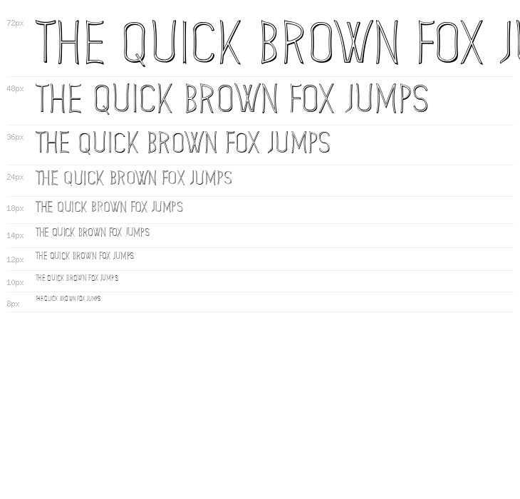 Sence Regular Waterfall