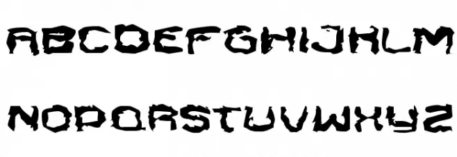 Send Cash Font UPPERCASE