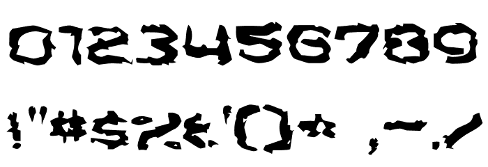 SendCash-Regular Font OTHER CHARS