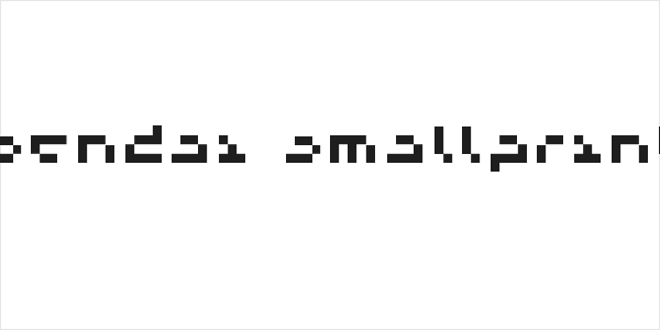 Sendai Smallprint Logo