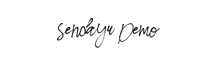 Sendayu Demo  Frei Schriftart Herunterladen