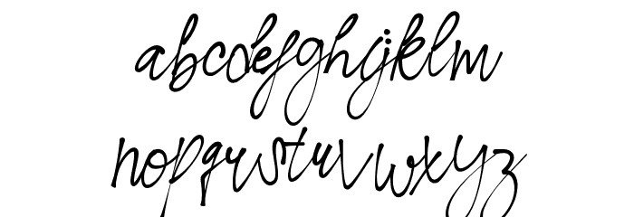 Sendayu Demo Font LOWERCASE