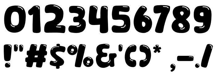 Sendcat Font OTHER CHARS